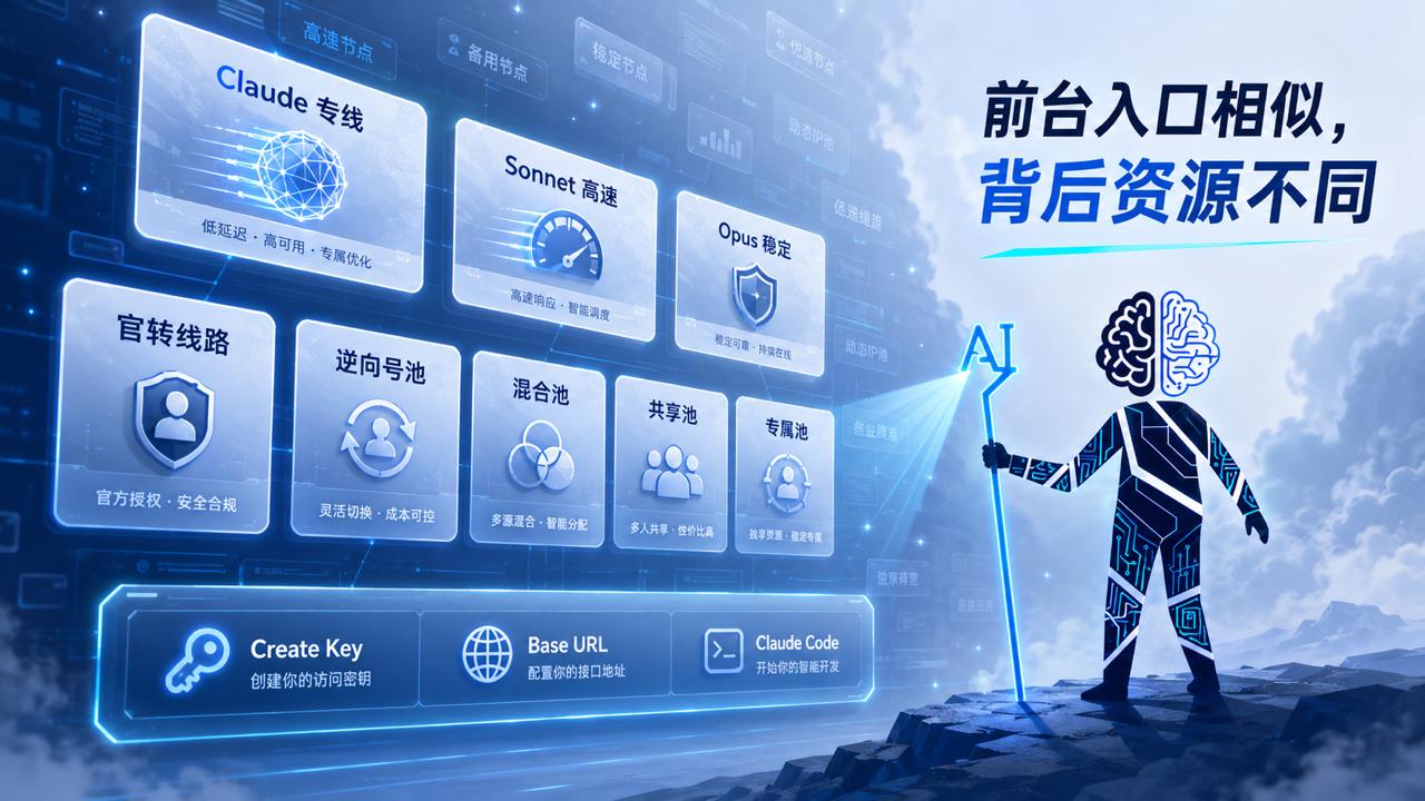 前台入口相似,背后资源不同