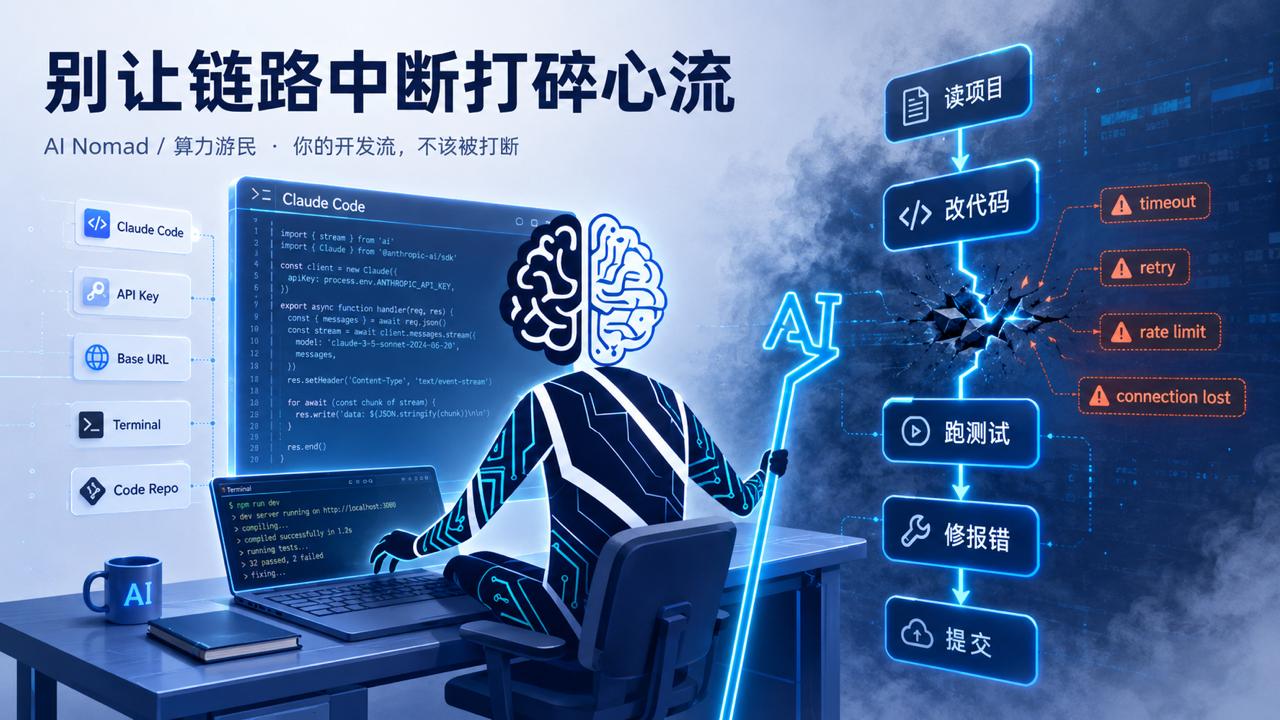 别让链路中断打碎心流